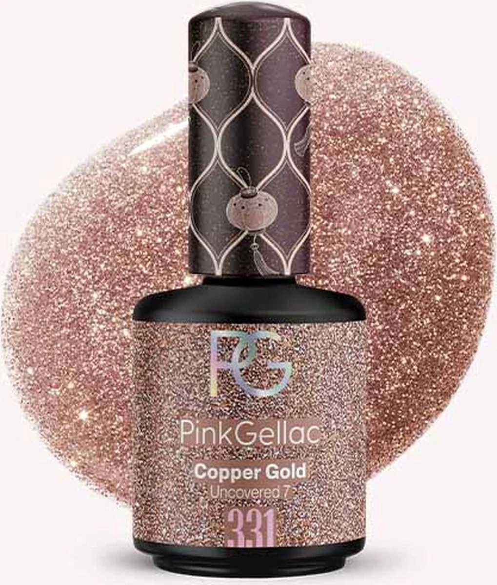 Pink Gellac - Copper Gold - Gellak - Goud - 15 Ml 1 Pink Gellac - Copper Gold - Gellak - Goud - 15 Ml