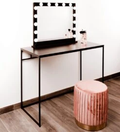 Make Up Spiegel Met Verlichting | Vivo | Hollywood Spiegel | Zwart | Touch | 3 Standen | 70x54 11 Make Up Spiegel Met Verlichting | Vivo | Hollywood Spiegel | Zwart | Touch | 3 Standen | 70x54 -Max Factor Verkoop 1094x1200 1