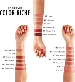 L’Oréal Paris Make-Up Designer Color Riche Satin Lipstick - 231 Sepia Silk - Nude - Verzorgende Lippenstift Met Arganolie Voor Een Comfortabel Gevoel - 4,54 Gr 16 L’Oréal Paris Make-Up Designer Color Riche Satin Lipstick - 231 Sepia Silk - Nude - Verzorgende Lippenstift Met Arganolie Voor Een Comfortabel Gevoel - 4,54 Gr -Max Factor Verkoop 1098x1200