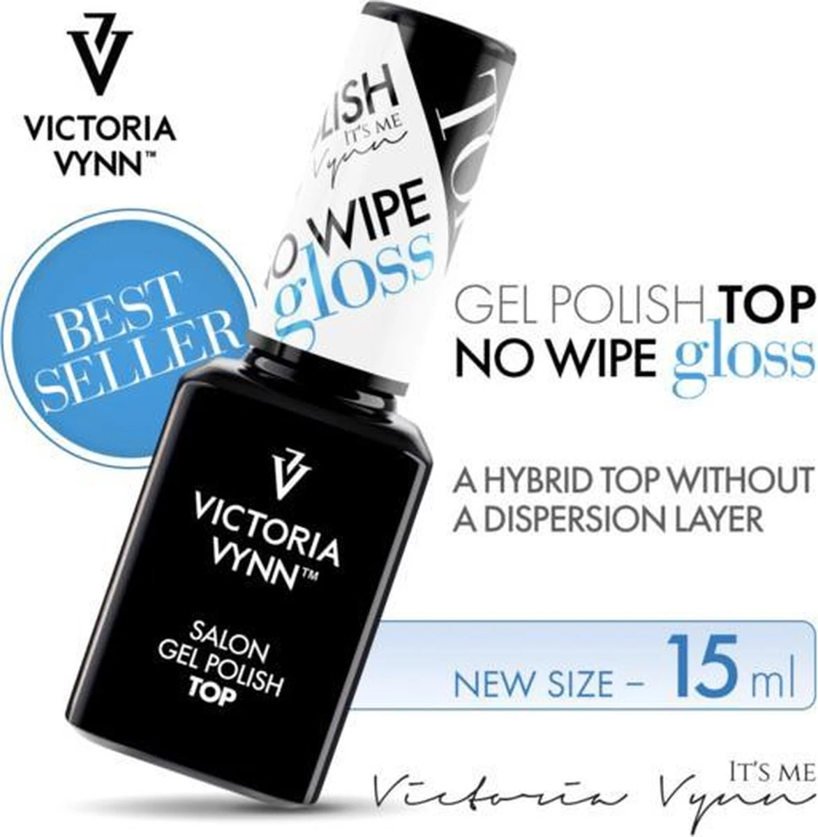 Victoria Vynn™ - Gel Nagellak - Topcoat No Wipe GLOSS 15 Ml. - Topgel Zonder Plaklaag - De Must Have Voor Iedere Professional - Groot Formaat 1 Victoria Vynn™ - Gel Nagellak - Topcoat No Wipe GLOSS 15 Ml. - Topgel Zonder Plaklaag - De Must Have Voor Iedere Professional - Groot Formaat