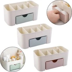 IBright Make-Up Organizer Met Lade - Cosmetica Opbergdoos - Bureau Organizer - Blauw 7 IBright Make-Up Organizer Met Lade - Cosmetica Opbergdoos - Bureau Organizer - Blauw -Max Factor Verkoop 1193x1200 1