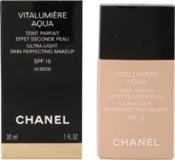 Chanel Vitalumiere Aqua Foundation - 30 Beige - SPF15 - 30 Ml 14 Chanel Vitalumiere Aqua Foundation - 30 Beige - SPF15 - 30 Ml -Max Factor Verkoop 1200x1099