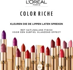 L’Oréal Paris Make-Up Designer Color Riche Satin Lipstick - 231 Sepia Silk - Nude - Verzorgende Lippenstift Met Arganolie Voor Een Comfortabel Gevoel - 4,54 Gr 17 L’Oréal Paris Make-Up Designer Color Riche Satin Lipstick - 231 Sepia Silk - Nude - Verzorgende Lippenstift Met Arganolie Voor Een Comfortabel Gevoel - 4,54 Gr -Max Factor Verkoop 1200x1158 1