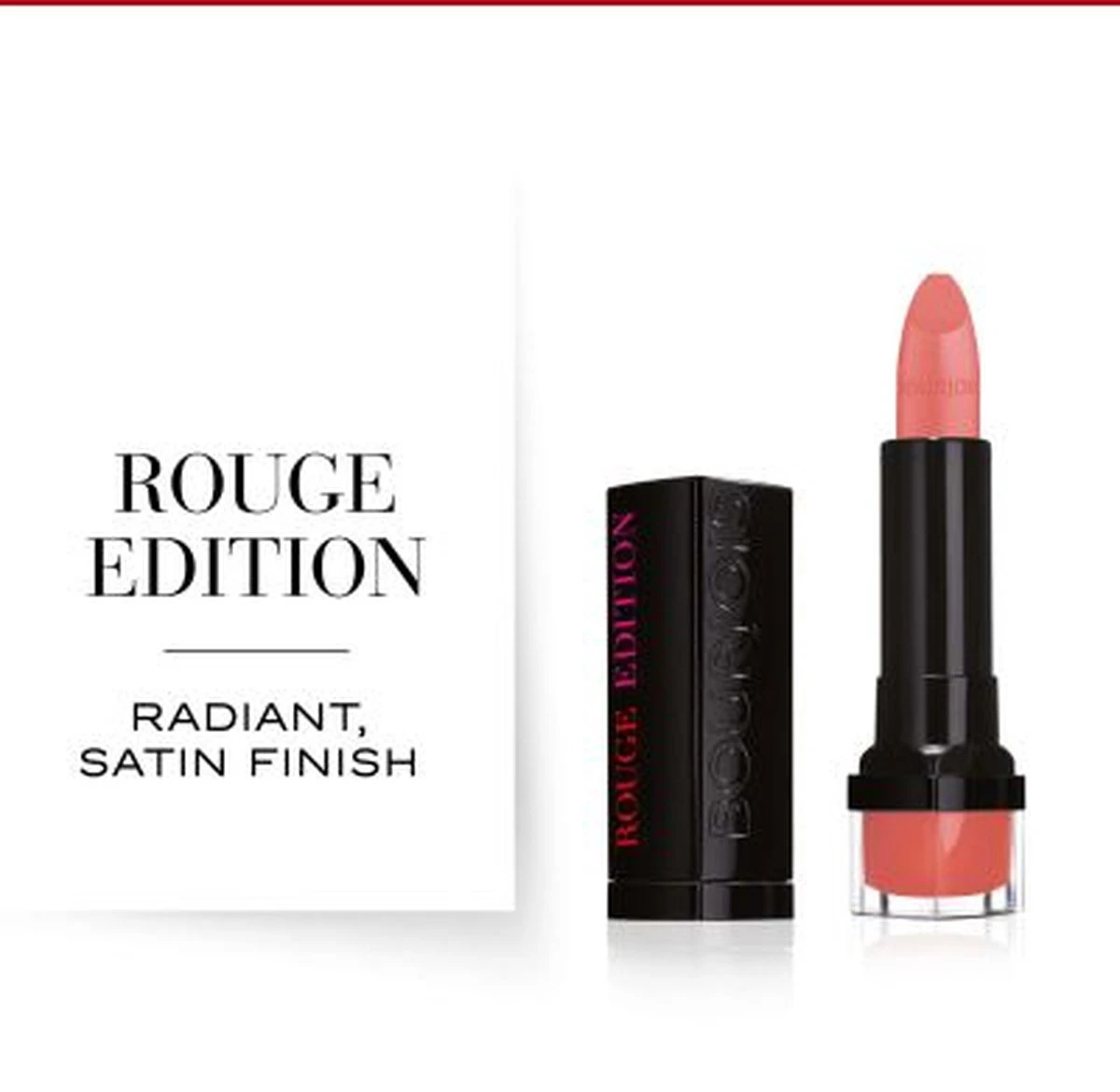 Bourjois ROUGE EDITION - 03 - Peach- Coral 2 Bourjois ROUGE EDITION - 03 - Peach- Coral - Afbeelding 2