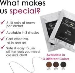 Marie-José & Co Henna Wenkbrauwverf Donkerbruin - Complete Henna Brows Kit - Tattoo Brow Set Voor 20 Paar Wenkbrauwen 11 Marie-José & Co Henna Wenkbrauwverf Donkerbruin - Complete Henna Brows Kit - Tattoo Brow Set Voor 20 Paar Wenkbrauwen -Max Factor Verkoop 1200x1172