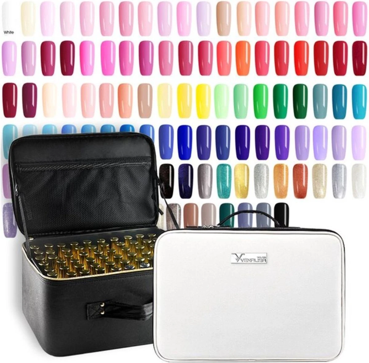 Venalisa 120 Set | 12ml Per Stuk | Professionele Set | Gellak Nagellak | Inclusief Koffer | Polygel | Polygel Kleuren | Polygel Nagels | Polygel Kit 1 Venalisa 120 Set | 12ml Per Stuk | Professionele Set | Gellak Nagellak | Inclusief Koffer | Polygel | Polygel Kleuren | Polygel Nagels | Polygel Kit
