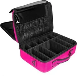 Cosmetica Koffer - Make-up Koffer Met Verstelbare Vakken - Visagie En Nagelstyliste Beauty Koffer - 40x30x14CM - Roze 21 Cosmetica Koffer - Make-up Koffer Met Verstelbare Vakken - Visagie En Nagelstyliste Beauty Koffer - 40x30x14CM - Roze -Max Factor Verkoop 1200x1180 1