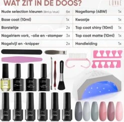 Gellak Starterspakket - Gellak - Gel Nagellak - Gellak Set - 6x8ML Kleuren - Nude Edition - Gellac - Nude Kleuren 15 Gellak Starterspakket - Gellak - Gel Nagellak - Gellak Set - 6x8ML Kleuren - Nude Edition - Gellac - Nude Kleuren -Max Factor Verkoop 1200x1182