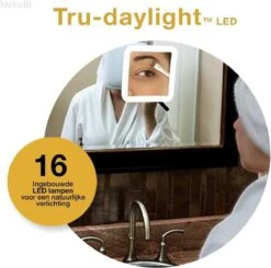Melodii ML10X - Make Up Spiegel Met LED Verlichting - Scheerspiegel - 10x Vergroting - Met Tru-Daylight Verlichting - Voor Hem En Voor Haar 13 Melodii ML10X - Make Up Spiegel Met LED Verlichting - Scheerspiegel - 10x Vergroting - Met Tru-Daylight Verlichting - Voor Hem En Voor Haar -Max Factor Verkoop 1200x1188