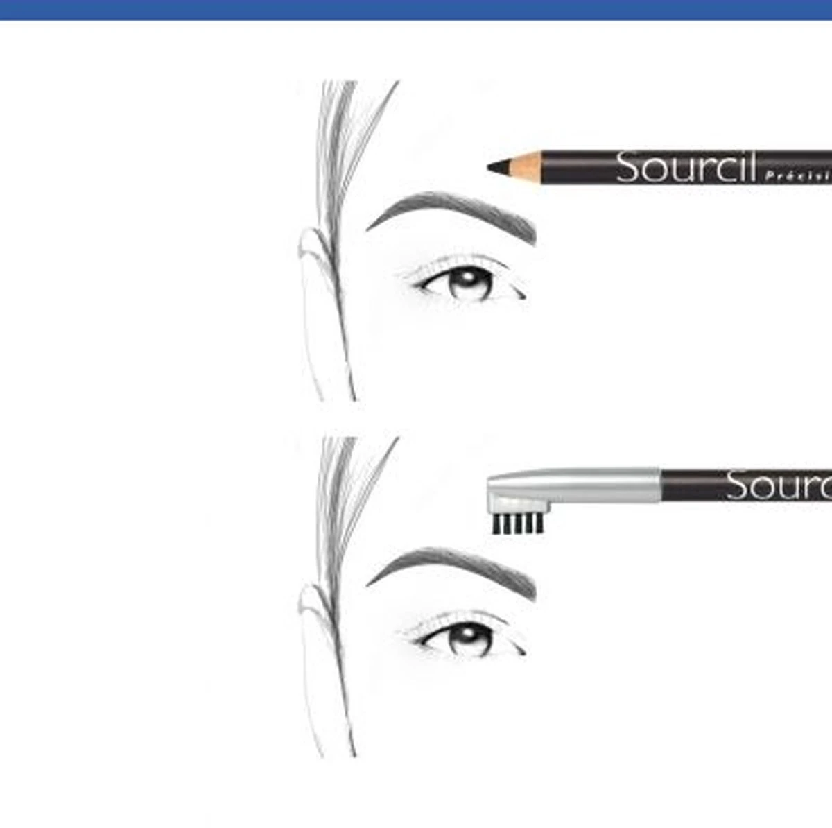 Bourjois Sourcil Precision Wenkbrauwpotlood - 03 Châtain 5 Bourjois Sourcil Precision Wenkbrauwpotlood - 03 Châtain - Afbeelding 5