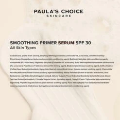 Paula's Choice Smoothing Primer Serum SPF 30 - Perfecte Make-up Basis - Alle Huidtypen - 30 Ml 5 Paula's Choice Smoothing Primer Serum SPF 30 - Perfecte Make-up Basis - Alle Huidtypen - 30 Ml -Max Factor Verkoop 1200x1200 102