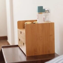 Merkloos Decopatent® Luxe Make-up Organizer Met 3 Lades - Cosmetica Organizer Make Up Met Schuiflade Bamboe Hout - Cosmeticahouder - Toren 10 Merkloos Decopatent® Luxe Make-up Organizer Met 3 Lades - Cosmetica Organizer Make Up Met Schuiflade Bamboe Hout - Cosmeticahouder - Toren -Max Factor Verkoop 1200x1200 149