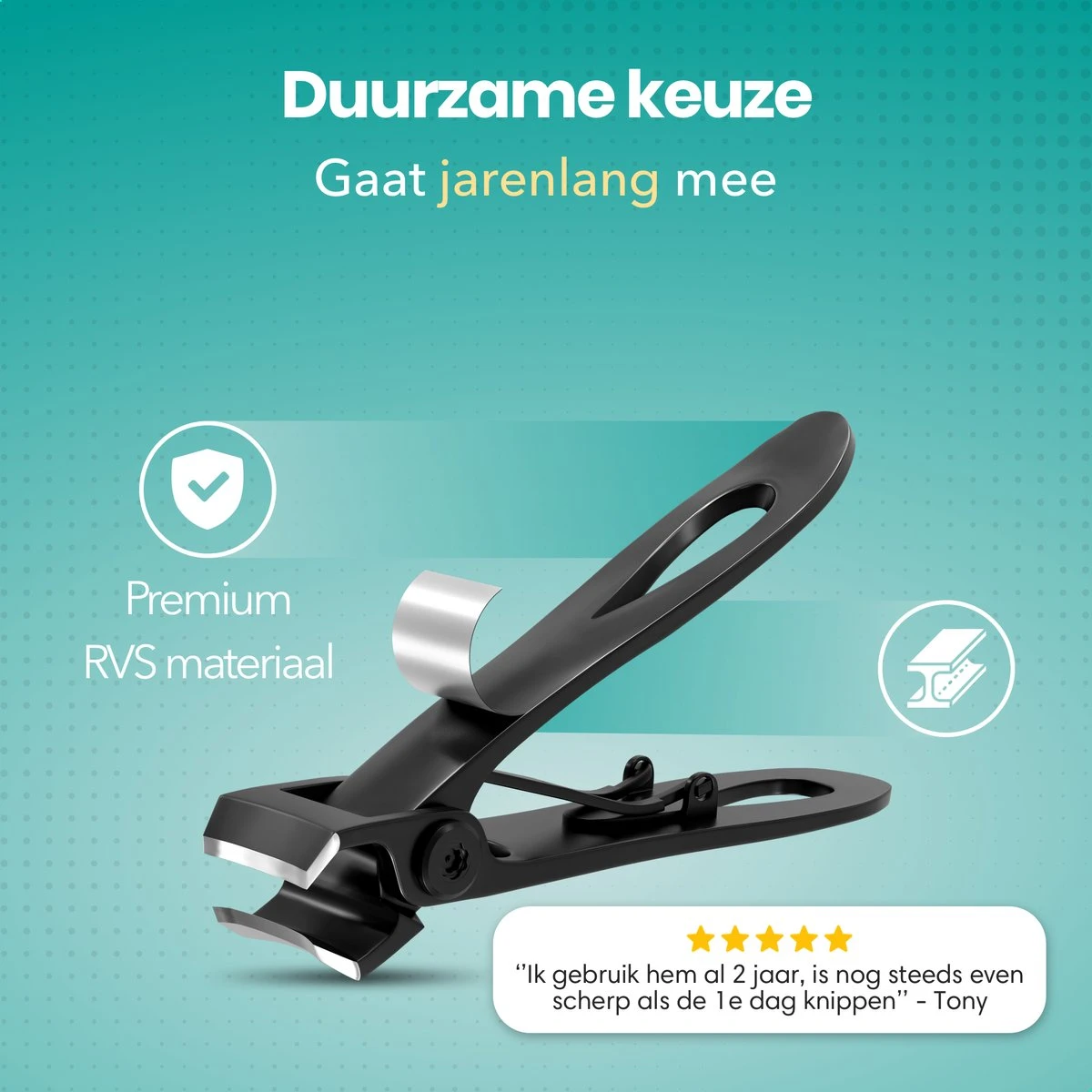 FreshDragon Nagelknipper Set Met Nagelvijl - Nagelset Tegen Kalknagels - Nageltang - Teennagelknipper 5 FreshDragon Nagelknipper Set Met Nagelvijl - Nagelset Tegen Kalknagels - Nageltang - Teennagelknipper - Afbeelding 5