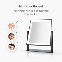 Mirlux Hollywood Spiegel Met Verlichting - Make Up - Visagie - Dimbaar LED Lampen Licht - Zwart 15 Mirlux Hollywood Spiegel Met Verlichting - Make Up - Visagie - Dimbaar LED Lampen Licht - Zwart -Max Factor Verkoop 1200x1200 182