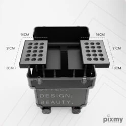 PIXMY® - MT130-S - Make Up Koffer - Cosmetica Koffer - DESIGN 14 PIXMY® - MT130-S - Make Up Koffer - Cosmetica Koffer - DESIGN -Max Factor Verkoop 1200x1200 190