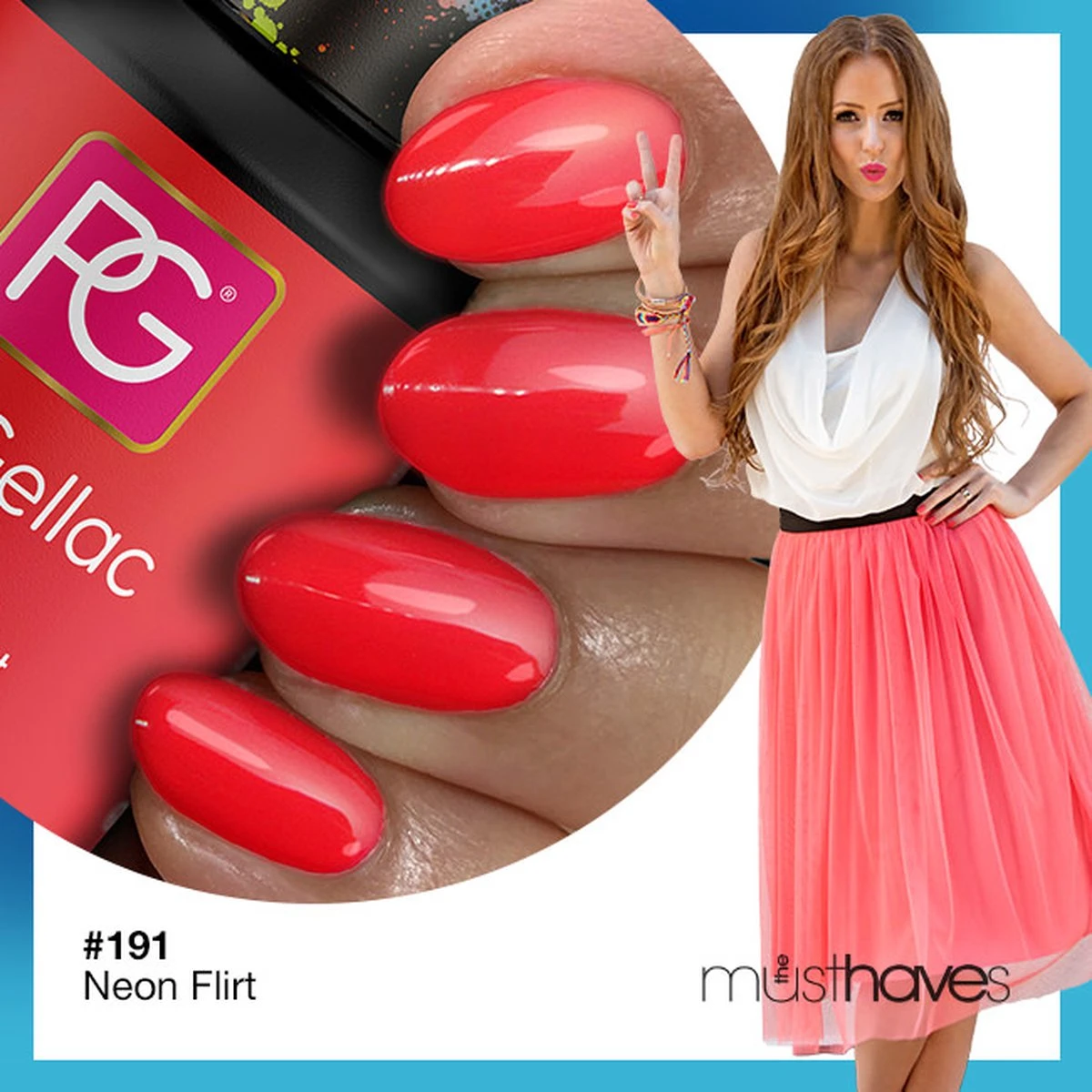 Pink Gellac - Neon Flirt - Gellak - Vegan - Roze - Glanzend - 15ml 9 Pink Gellac - Neon Flirt - Gellak - Vegan - Roze - Glanzend - 15ml - Afbeelding 9