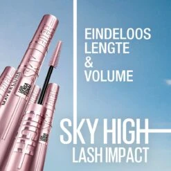 Maybelline Lash Sensational Sky High Waterproof - Zwart - Lengte Mascara - 6 Ml 20 Maybelline Lash Sensational Sky High Waterproof - Zwart - Lengte Mascara - 6 Ml -Max Factor Verkoop 1200x1200 311