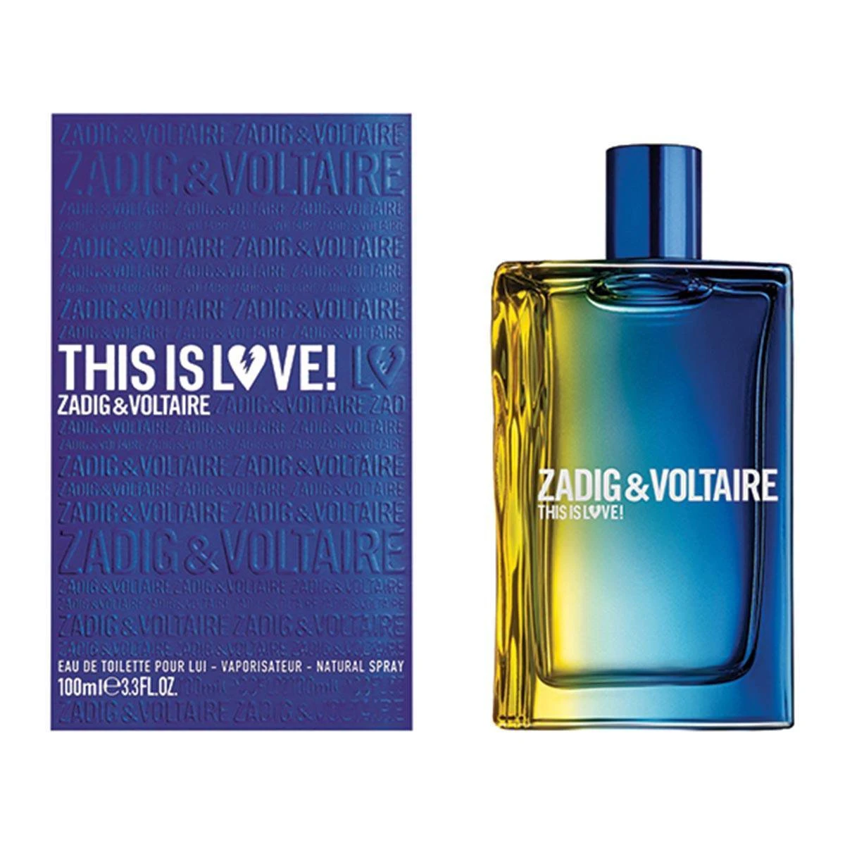 Zadig & Voltaire This Is Love! 100 Ml - Eau De Toilette - Herenparfum 5 Zadig & Voltaire This Is Love! 100 Ml - Eau De Toilette - Herenparfum - Afbeelding 5
