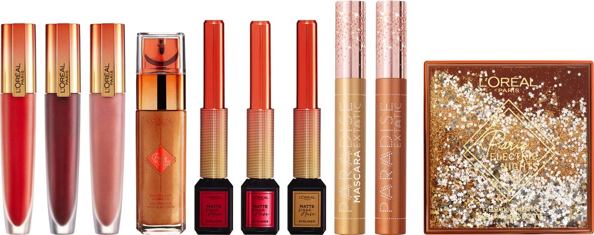 L’Oréal Paris Paris Electric Nights Superliner Matte Signature Eyeliner - Limited Edition – 10 Gold – Goud 3 L’Oréal Paris Paris Electric Nights Superliner Matte Signature Eyeliner - Limited Edition – 10 Gold – Goud - Afbeelding 3