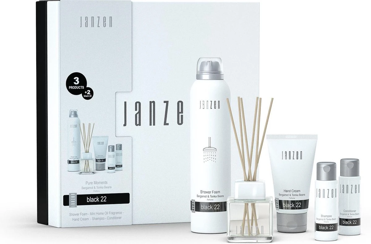 JANZEN Pure Moments Giftset Black 22 2 JANZEN Pure Moments Giftset Black 22 - Afbeelding 2