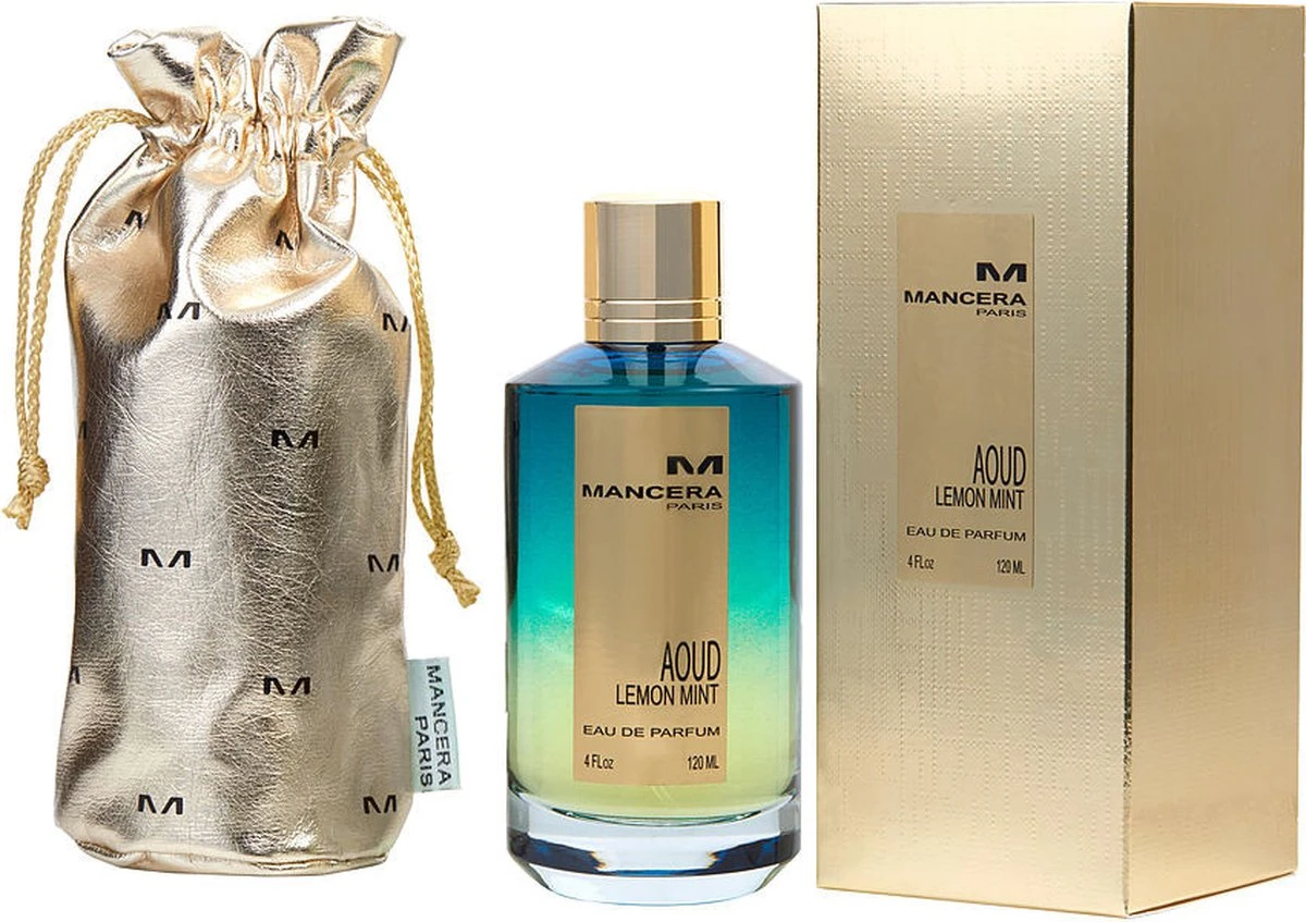 Mancera Paris - Aoud Lemon Mint - Eau De Parfum - 120 Ml - Unisex Geur 2 Mancera Paris - Aoud Lemon Mint - Eau De Parfum - 120 Ml - Unisex Geur - Afbeelding 2