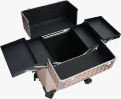 Koffer Gouden Kleur | Beautycase / Beautykoffer / Trolley Van Aluminium - 8 Wielen - Kapper Koffer - Tattoo Koffer - Nagel Koffer - Make-up Koffer 7 Koffer Gouden Kleur | Beautycase / Beautykoffer / Trolley Van Aluminium - 8 Wielen - Kapper Koffer - Tattoo Koffer - Nagel Koffer - Make-up Koffer -Max Factor Verkoop 1200x979
