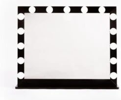 Make Up Spiegel Met Verlichting | Vivo | Hollywood Spiegel | Zwart | Touch | 3 Standen | 70x54 13 Make Up Spiegel Met Verlichting | Vivo | Hollywood Spiegel | Zwart | Touch | 3 Standen | 70x54 -Max Factor Verkoop 1200x985