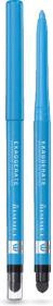 Rimmel London Exaggerate Waterproof Eye Definer Eyeliner - 240 Aqua Sparkle 6 Rimmel London Exaggerate Waterproof Eye Definer Eyeliner - 240 Aqua Sparkle - Afbeelding 6