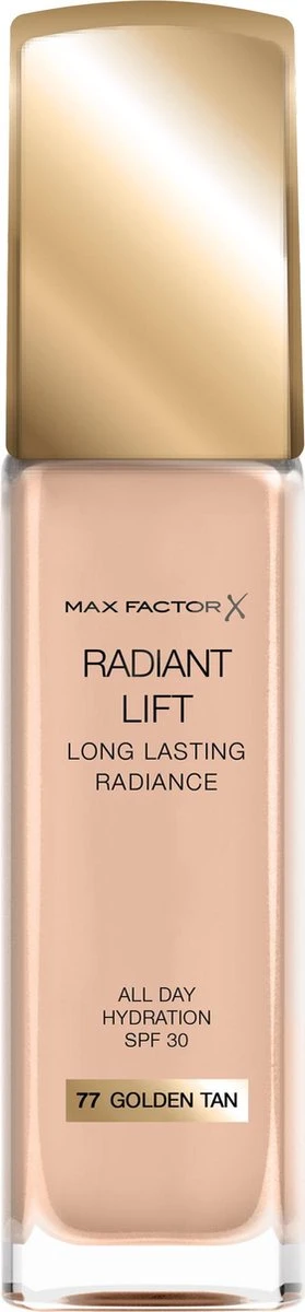 Max Factor Radiant Lift FD - 77 Golden Tan 1 Max Factor Radiant Lift FD - 77 Golden Tan