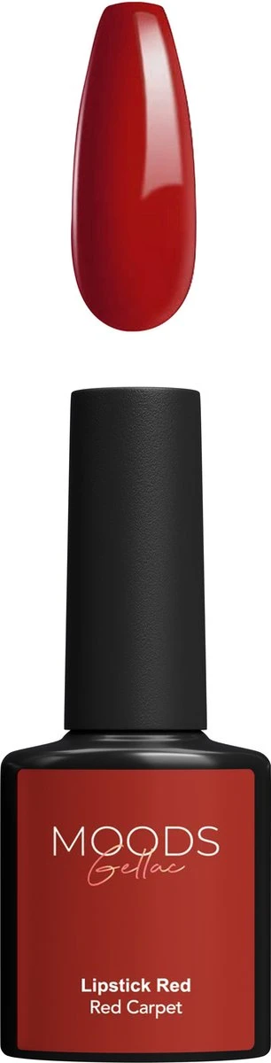 Moods Gellac - Lipstick Red - Gellak - Classic Rood - 15ML 1 Moods Gellac - Lipstick Red - Gellak - Classic Rood - 15ML