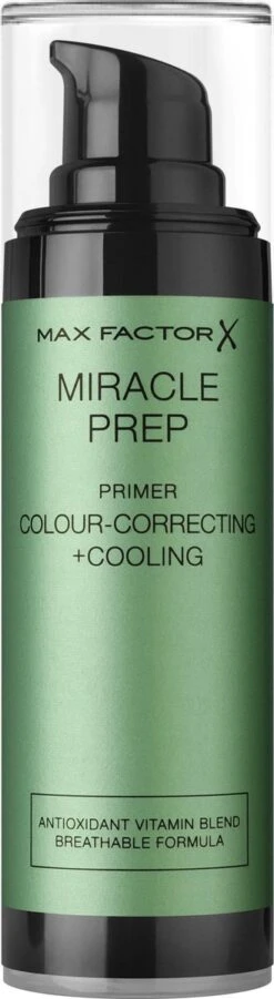 Max Factor - Miracle Prep Colour Correcting & Cooling Primer 30 Ml 12 Max Factor - Miracle Prep Colour Correcting & Cooling Primer 30 Ml -Max Factor Verkoop 329x1200 1