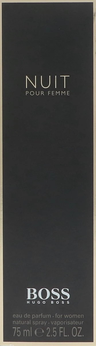 Hugo Boss Nuit 75 Ml - Eau De Parfum - Damesparfum 5 Hugo Boss Nuit 75 Ml - Eau De Parfum - Damesparfum - Afbeelding 5