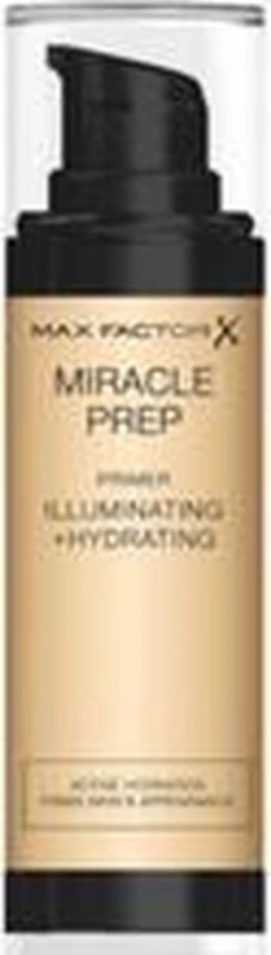 Max Factor Miracle Prep Primer Illuminating & Hydrating - 000 Transparant - 30 Ml 14 Max Factor Miracle Prep Primer Illuminating & Hydrating - 000 Transparant - 30 Ml -Max Factor Verkoop 341x1200