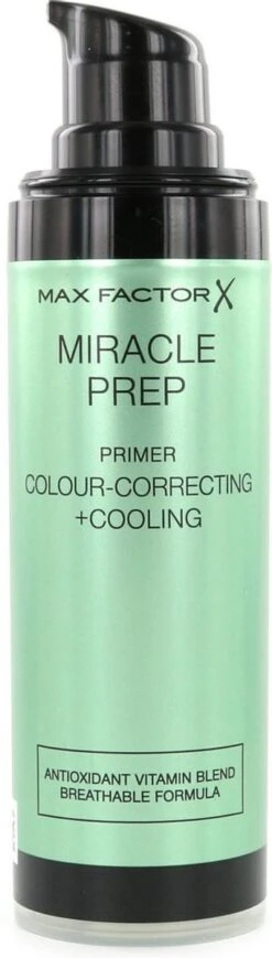 Max Factor Verkoop 3 Max Factor - Miracle Prep Colour Correcting & Cooling Primer 30 Ml