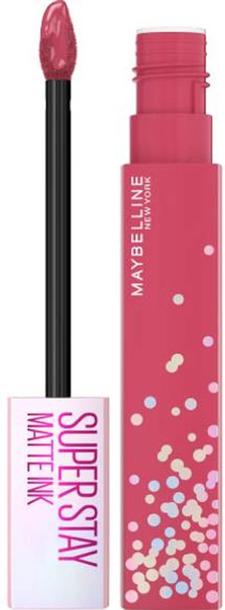 Maybelline SuperStay Matte Ink Lipstick Birthday Collection Lippenstift - 395 Birthday Bestie 5 Ml 5 Maybelline SuperStay Matte Ink Lipstick Birthday Collection Lippenstift - 395 Birthday Bestie 5 Ml - Afbeelding 5