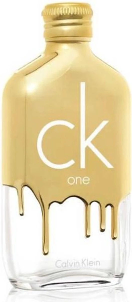 Calvin Klein CK One Gold 100 Ml - Eau De Toilette - Unisex 12 Calvin Klein CK One Gold 100 Ml - Eau De Toilette - Unisex - Afbeelding 12