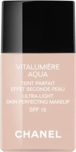 Chanel Vitalumiere Aqua Foundation - 30 Beige - SPF15 - 30 Ml 17 Chanel Vitalumiere Aqua Foundation - 30 Beige - SPF15 - 30 Ml -Max Factor Verkoop 600x1200 3