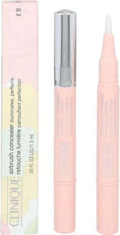 Clinique - Airbrush Concealer Brightening Corrector 1.5 Ml 01 Fair - 24 Clinique - Airbrush Concealer Brightening Corrector 1.5 Ml 01 Fair - -Max Factor Verkoop 613x1200 1