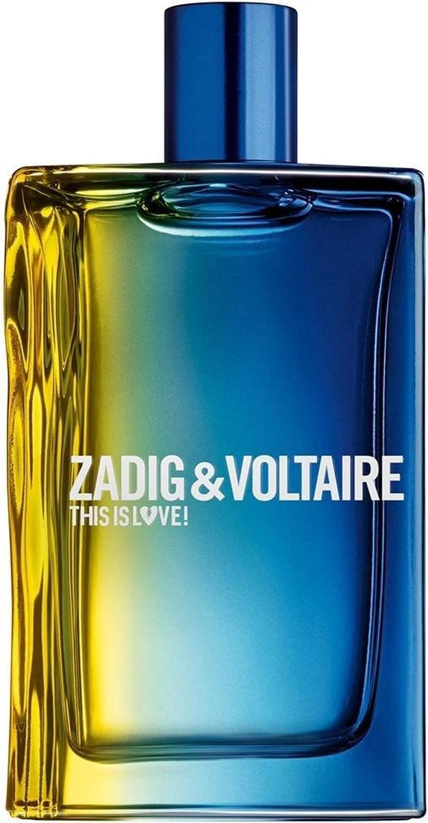 Zadig & Voltaire This Is Love! 100 Ml - Eau De Toilette - Herenparfum 1 Zadig & Voltaire This Is Love! 100 Ml - Eau De Toilette - Herenparfum