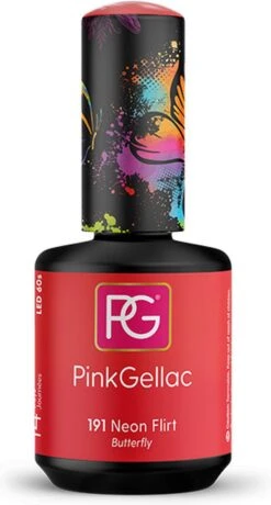Pink Gellac - Neon Flirt - Gellak - Vegan - Roze - Glanzend - 15ml 15 Pink Gellac - Neon Flirt - Gellak - Vegan - Roze - Glanzend - 15ml -Max Factor Verkoop 645x1200 3