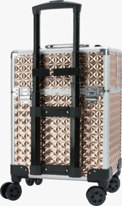 Koffer Gouden Kleur | Beautycase / Beautykoffer / Trolley Van Aluminium - 8 Wielen - Kapper Koffer - Tattoo Koffer - Nagel Koffer - Make-up Koffer 6 Koffer Gouden Kleur | Beautycase / Beautykoffer / Trolley Van Aluminium - 8 Wielen - Kapper Koffer - Tattoo Koffer - Nagel Koffer - Make-up Koffer -Max Factor Verkoop 711x1200