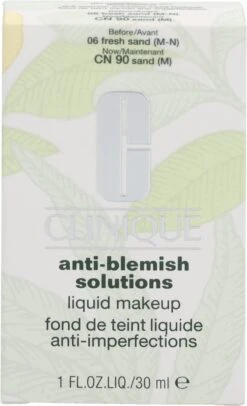 Clinique Anti Blemish Solutions Liquid Foundationl - 06 Fresh Sand 12 Clinique Anti Blemish Solutions Liquid Foundationl - 06 Fresh Sand -Max Factor Verkoop 730x1200