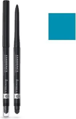 Rimmel London Exaggerate Waterproof Eye Definer Eyeliner - 240 Aqua Sparkle 11 Rimmel London Exaggerate Waterproof Eye Definer Eyeliner - 240 Aqua Sparkle -Max Factor Verkoop 762x1200