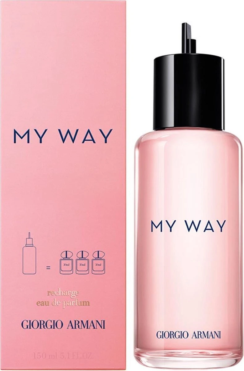 Giorgio Armani My Way Eau De Parfum Refill -150 Ml 10 Giorgio Armani My Way Eau De Parfum Refill -150 Ml - Afbeelding 10