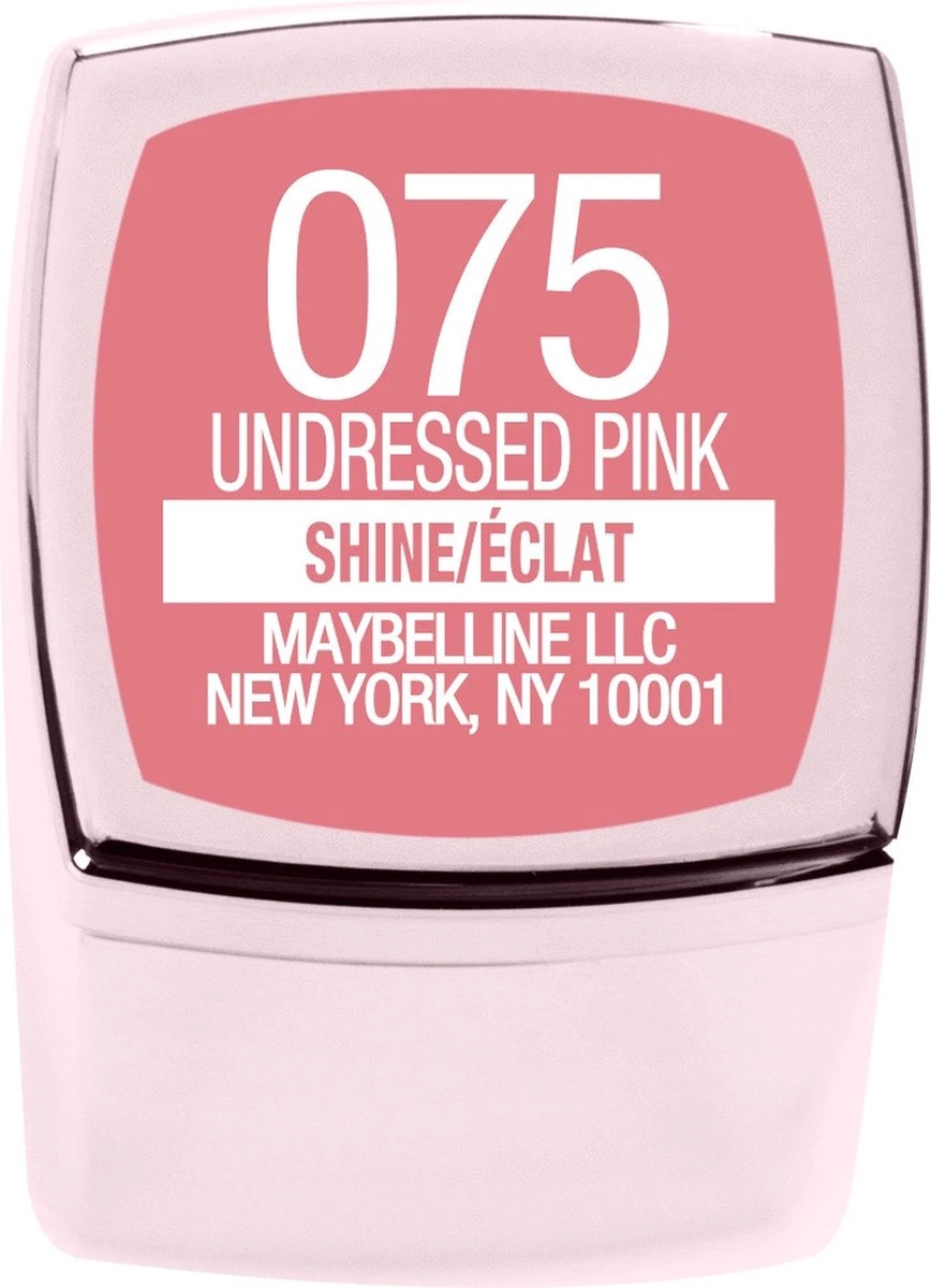 Maybelline Color Sensational Shine Compulsion Lippenstift - 75 Undressed Pink 4 Maybelline Color Sensational Shine Compulsion Lippenstift - 75 Undressed Pink - Afbeelding 4