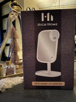 HighHome - Make Up Spiegel Met Led Verlichting - Inclusief 10x Spiegel - 3 Warmtes - 360 °C Draaibaar 17 HighHome - Make Up Spiegel Met Led Verlichting - Inclusief 10x Spiegel - 3 Warmtes - 360 °C Draaibaar -Max Factor Verkoop 900x1200