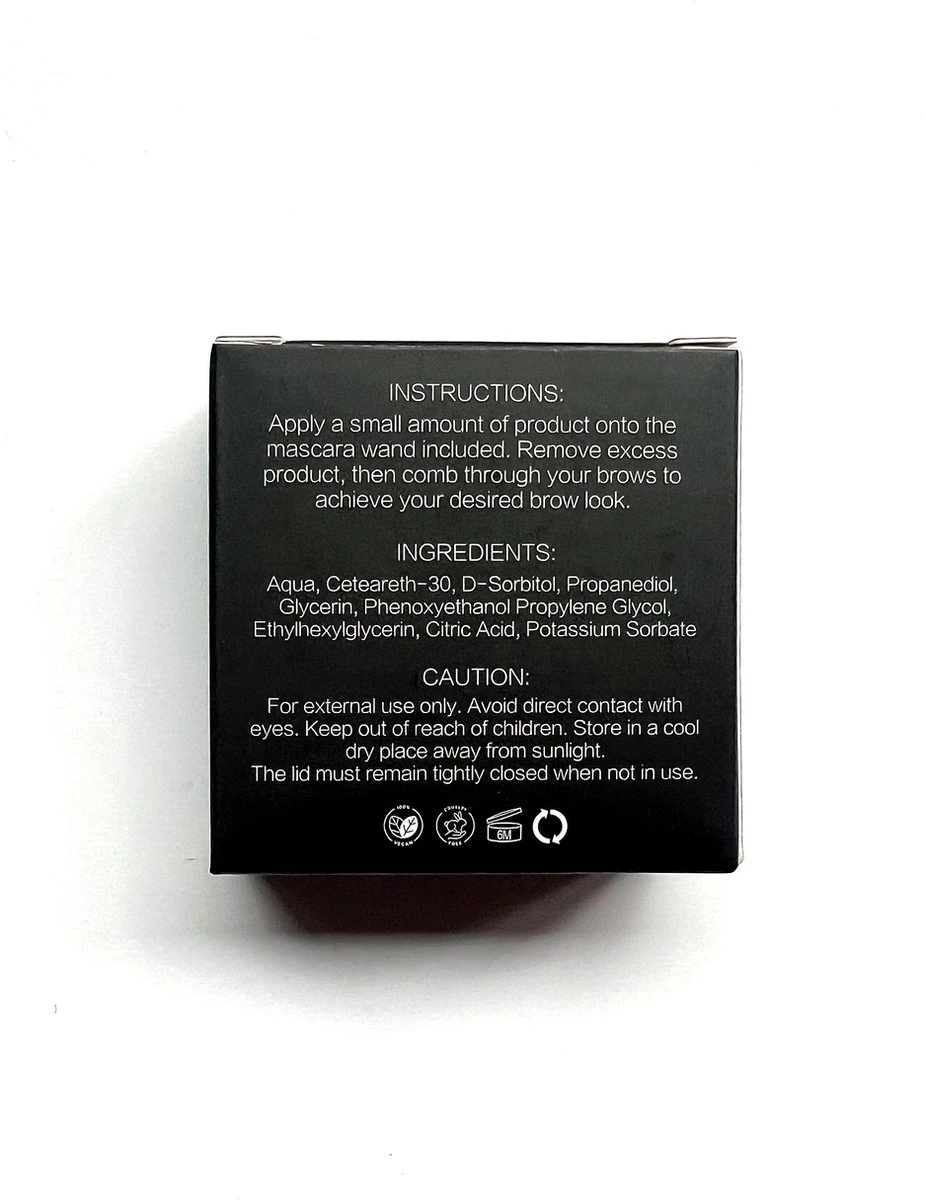 The Brow Effect Styling Wax- Wenkbrauwgel - Waterproof - Brow Gel - Instagram Brows 4 The Brow Effect Styling Wax- Wenkbrauwgel - Waterproof - Brow Gel - Instagram Brows - Afbeelding 4