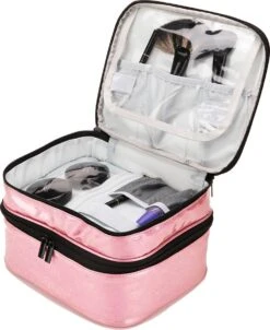 YONO Nagellak Tas - Nagelkoffer Beautycase - Cosmetica Koffer - Manicure Organizer - Roze 6 YONO Nagellak Tas - Nagelkoffer Beautycase - Cosmetica Koffer - Manicure Organizer - Roze -Max Factor Verkoop 981x1200